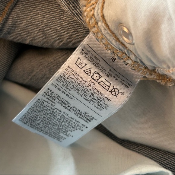 ❤️ Old Navy Youth Girl Stretch Denim 16 NWT - Picture 6 of 12